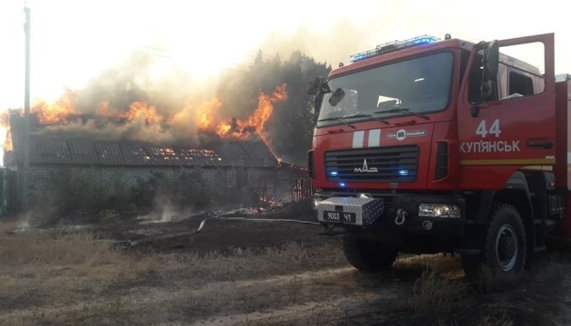 El presidente controla la situación con la extinción de incendios en las regiones de Járkiv y Lugansk