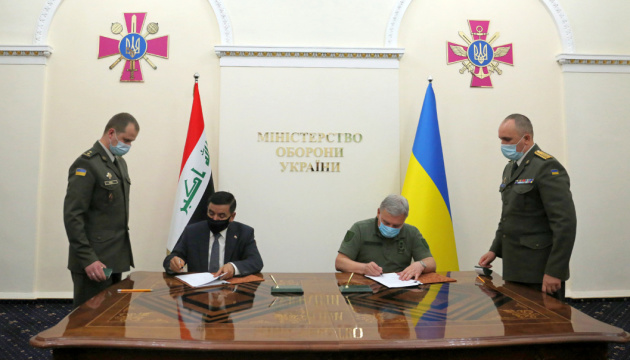 Verteidigungsministerien der Ukraine und des Irak unterzeichnen ein Memorandum