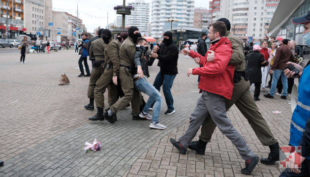 У Білорусі за день затримали понад 120 протестувальників - МВС