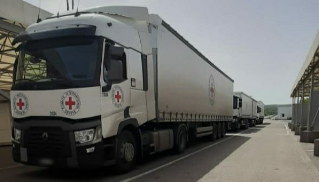 Residents of occupied Donbas receive about 200 tonnes of aid from international organizations