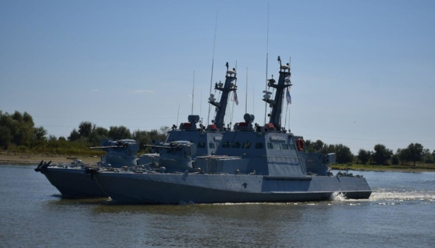 Ukrainian-Romanian exercises held on Danube River