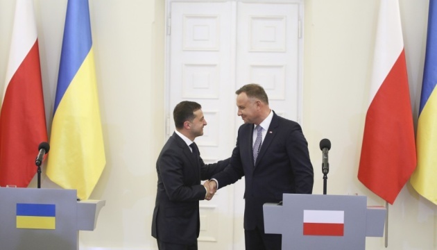 Zelensky, Duda discuss situation in Donbas