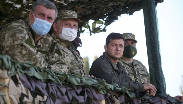 President: Joint Efforts 2020 exercises show highest level of Ukrainian military