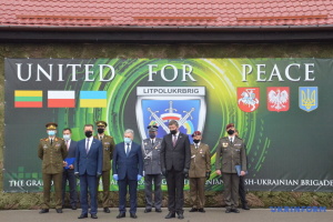 Defence ministers of Ukraine, Poland, Lithuania mark 5th anniversary of LitPolUkrBrig establishment