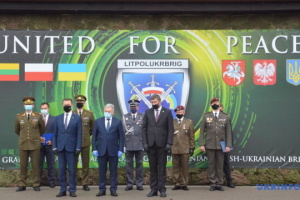 Ministrowie Obrony Ukrainy, Polski i Litwy obchodzili 5. rocznicę powstania LITPOLUKRBRIG