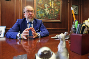 Gennadiy Chyzhykov, presidente de la Cámara de Comercio e Industria de Ucrania