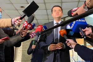 Razumkov: El vídeo dedicado a la apertura de la V sesión se filmó sin cargo a fondos presupuestarios