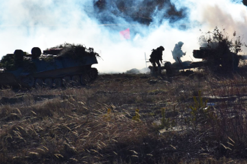 Okupanci dwa razy złamali zawieszenie broni w Donbasie – w pobliżu miejscowości Starohnatiwka strzelano z granatników