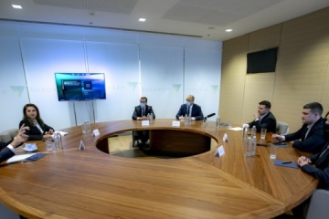 ゼレンシキー大統領、マイクロソフト・ウクライナ代表と会談　「ウクライナはデジタル革新にオープン」