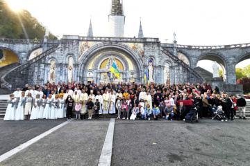 Українці Західної Європи взяли участь у традиційній прощі до Люрду
