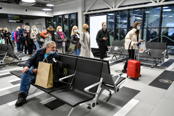 Passagierverkehr an ukrainischen Flughäfen um 63 Prozent zurückgegangen