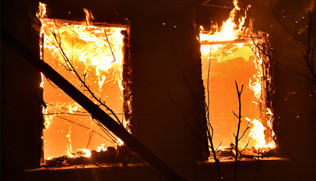 Neun Brandtoten in Region Luhansk