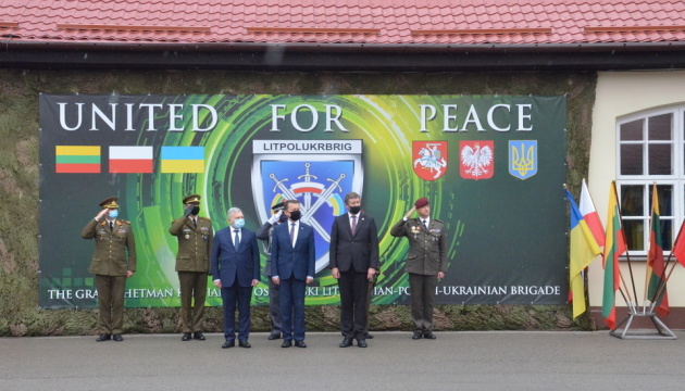Міністри оборони України, Польщі та Литви відзначили 5-річчя створення ЛитПолУкрБригу
