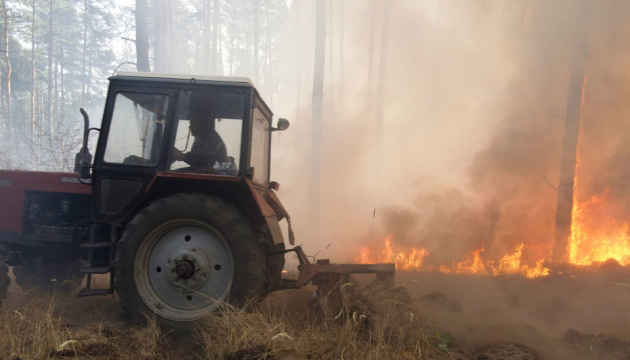 Parlament setzt Parlamentarischer Untersuchungsausschuss zu Bränden in Oblast Luhansk ein