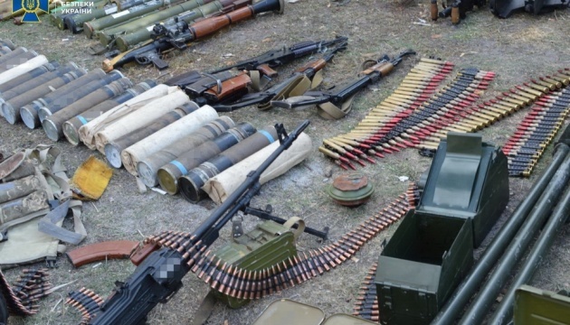 Over 100,000 munitions seized from occupiers' caches in Donbas