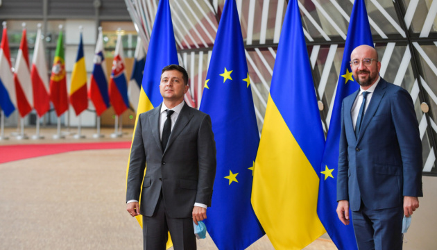 Zelensky says Ukraine confidently moving towards EU membership