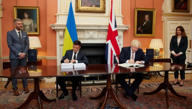 Зеленський вважає підписання угоди про партнерство історичним днем для України та Британії