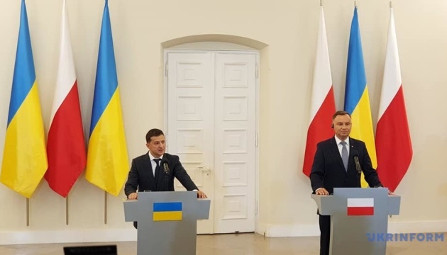 Zelensky, Duda discuss Ukraine's accession to Three Seas Initiative