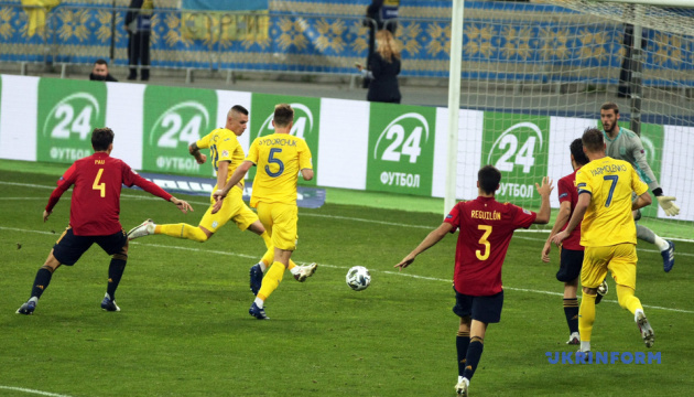 【サッカー】ウクライナ大金星　首位スペインに１－０で勝利＝欧州ネーションズリーグ