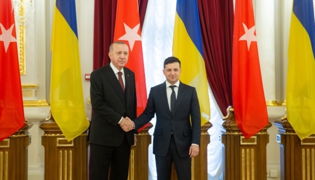 Krym, Donbas i deokupacja - Zełenski i Erdogan złożyli wspólne oświadczenie