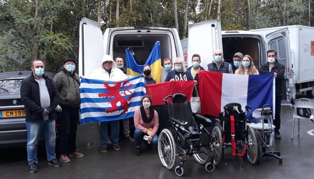 Ukrainische Gemeinde in Luxemburg schickt Hilfsgüter für verwundete Soldaten in Ukraine