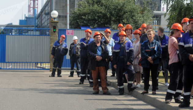 Страйк у Білорусі: працівників «Гродно Азоту» затримують