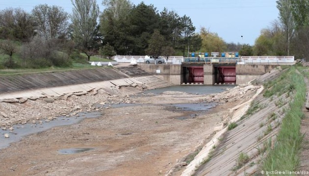 Los embalses se vuelven poco profundos en la Crimea ocupada, el agua desaparece