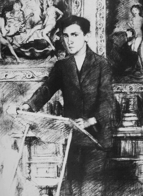 Автопортрет, Бруно Шульц