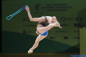 В Киеве проходит чемпионат Европы по художественной гимнастике