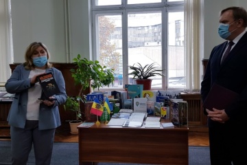 Національна бібліотека Молдови збагатилася українськими книжками