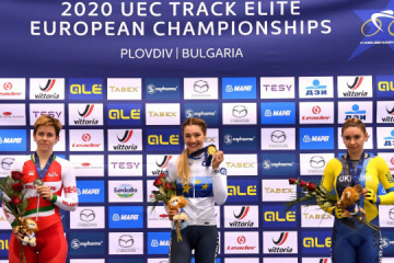 Украина имеет две медали в первый день чемпионата Европы по велотреку