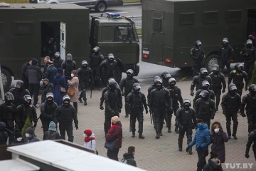 У Мінську - марш у пам'ять загиблого активіста Бондаренка: стягують військову техніку
