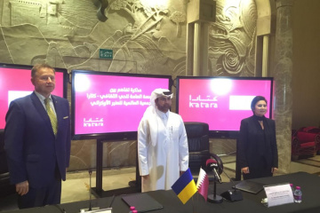 Україна та Катар домовилися про новий напрям співпраці - просування бурштинової культури