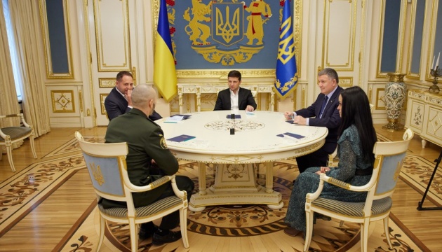 Zelensky meets with Markiv