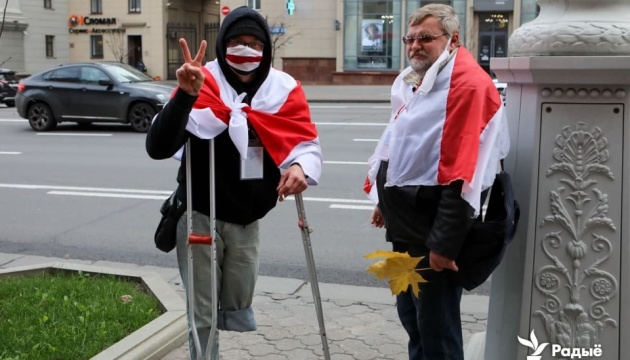 У Мінську - марш протесту людей з інвалідністю, є затримані
