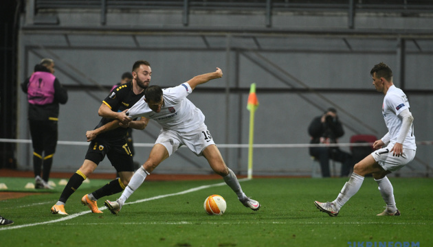 Dritte Niederlage in Europa League in Folge: Sorja unterliegt AEK Athen 1:4