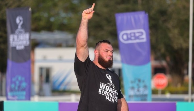 Ukrainer Oleksii Novikov ist World Strongest Man 2020