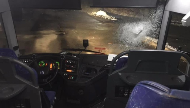 На автобус «Чернігів - Київ» напали двічі за день