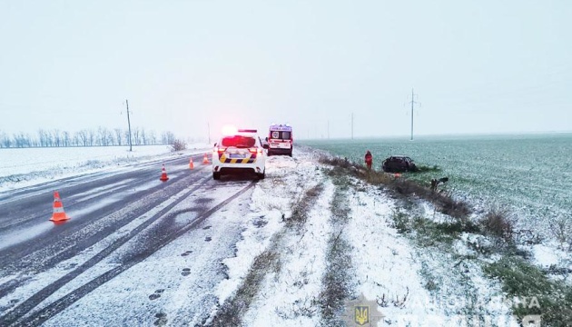 На Запоріжжі спостерігачі ОПОРИ потрапили у ДТП На Запоріжжі спостерігачі ОПОРИ потрапили у ДТП