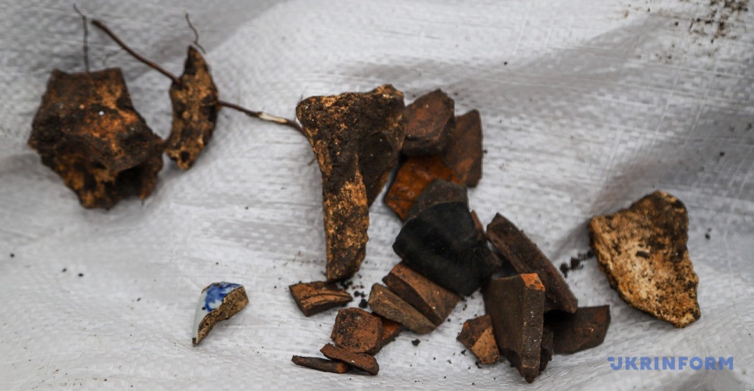 Артефакти, виявлені археологами у розкопі на Приморському бульварі Одеси