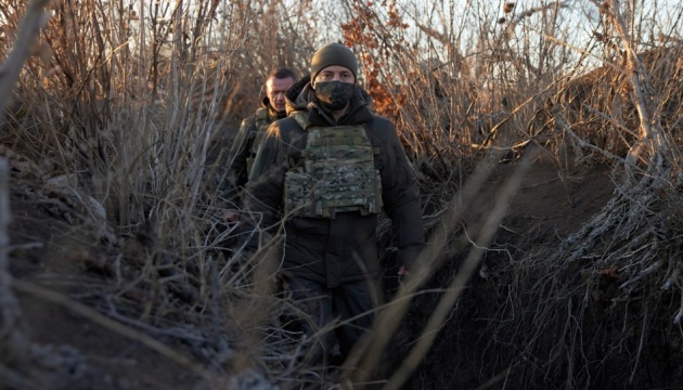 Tag der ukrainischen Streitkräfte: Selenskyj besuchte am Sonntag Front
