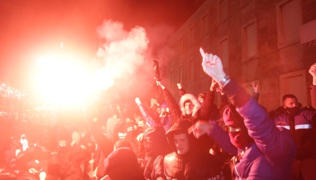У Чехії на Новий Рік протестували проти коронавірусних обмежень
