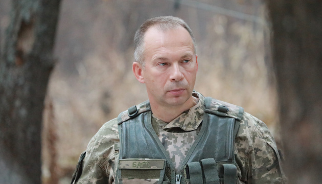 Ukrainian forces move forward in Bakhmut direction - Syrskyi