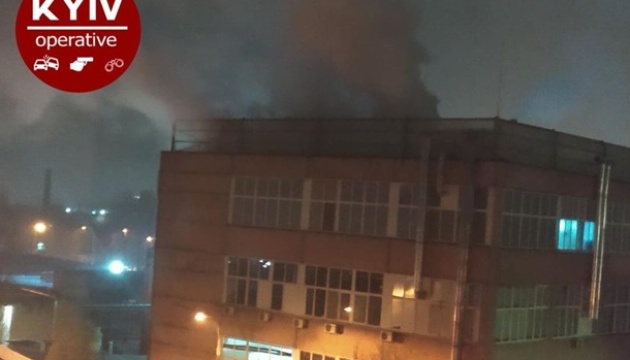 У столиці сталася пожежа на вітамінному заводі