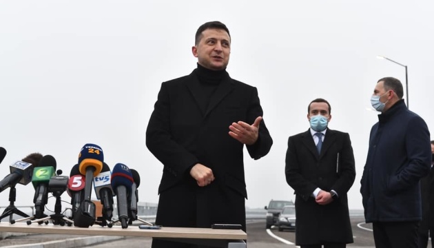 Zelensky wants to unite west and east of Ukraine with big highway