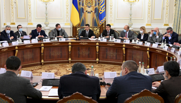 Zelensky enacts two decisions of NSDC