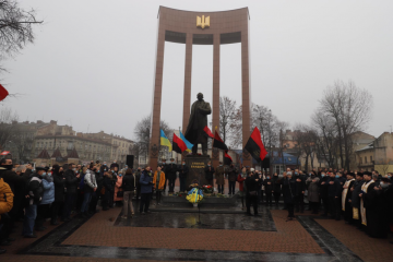 У Львові пройшли урочистості до річниці від дня народження Степана Бандери