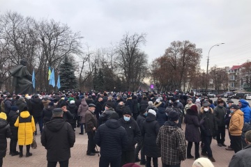 У Прилуках пройшов тарифний протест