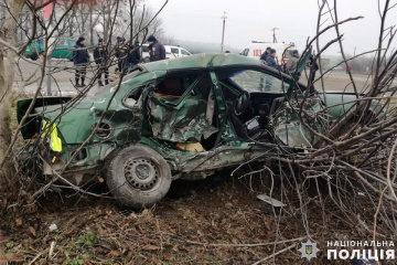 В Хмельницкой области в ДТП погибла женщина, среди пострадавших - трое детей
