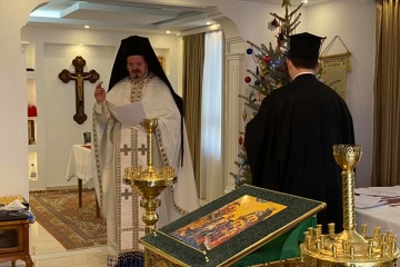 В Анкарі на Водохреще відслужили літургію українською